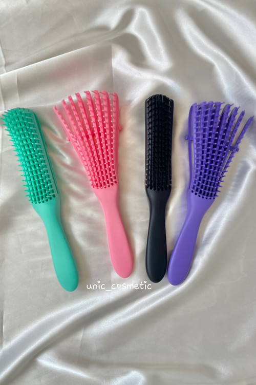 شانه سیلیکونی شانه فلکسی برس موی فر برس موی فرفری