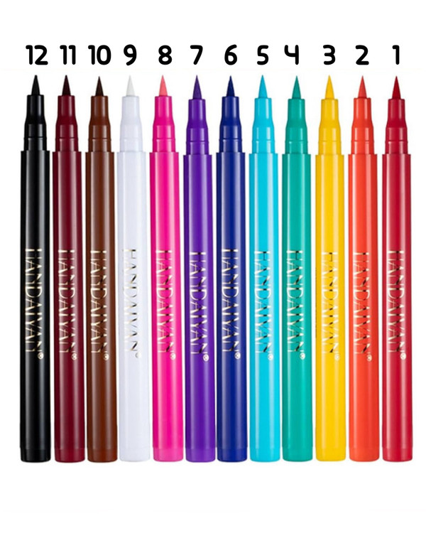 پک خط چشم پک خط چشم رنگی خط چشم رنگی هاندیان خط چشم رنگی ماژیکی هندیان