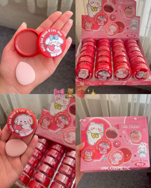 رژگونه پد دار خرسی کالرکستل
